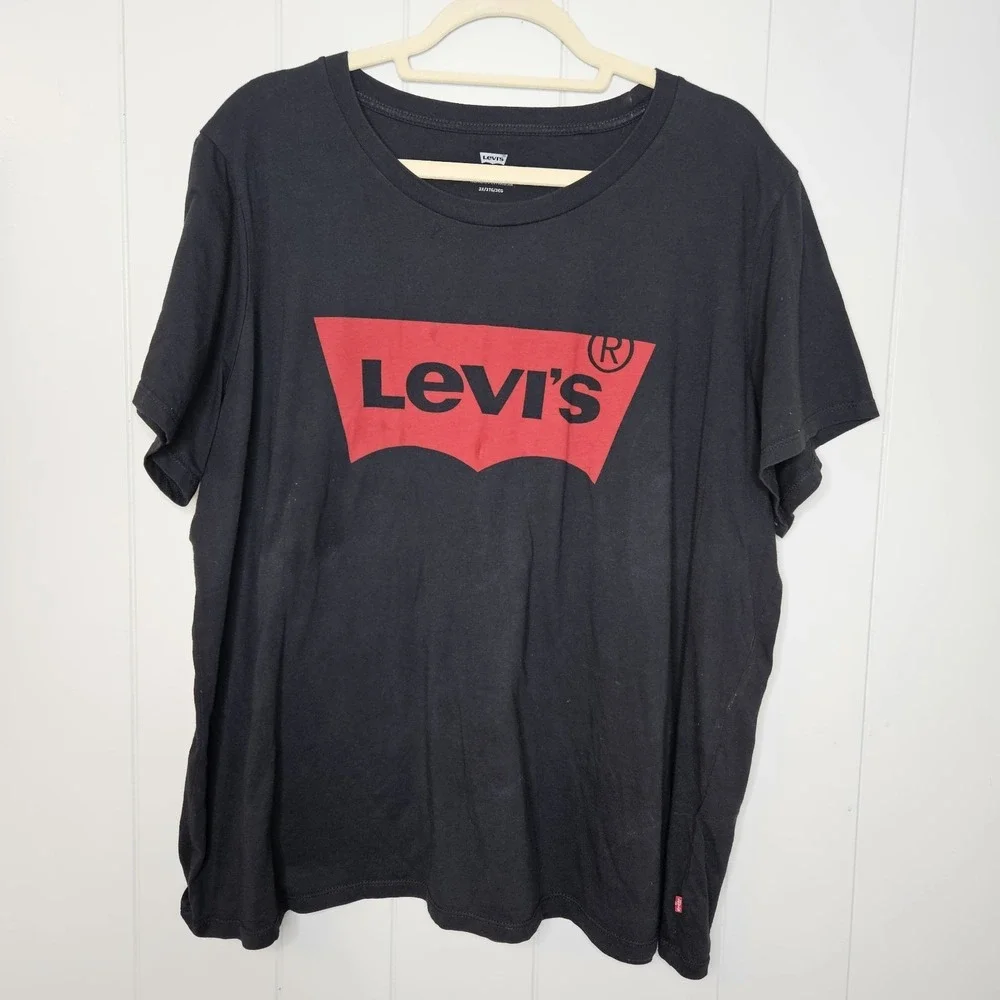 Levis Black Tee Shirt 3XL